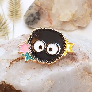 Enamel Pin | Soot Sprite from Spirited Away / My Neigbor Totoro / Studio Ghibli